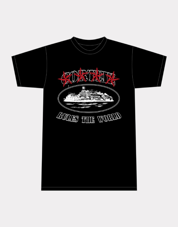4Starz T-shirt Black By Corteiz