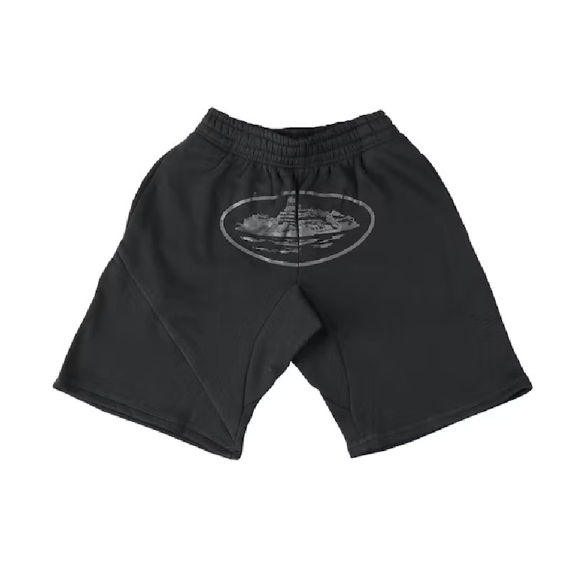 OG Shorts Triple Black By Corteiz
