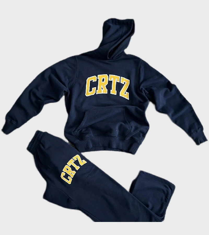 Black Shain Tracksuit by Corteiz