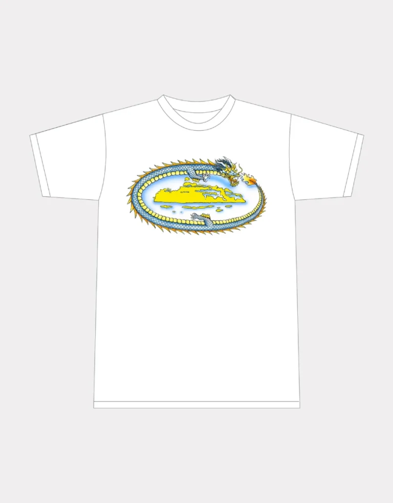 Dragon T-shirt White By Corteiz