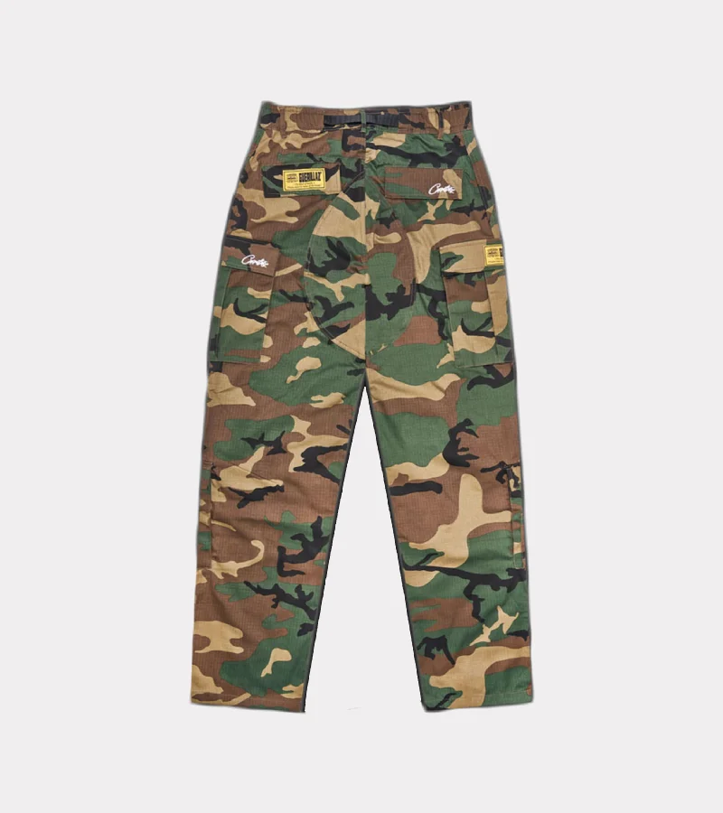Guerillaz Cargos Woodland Camo By Corteiz