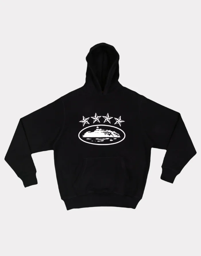 4Starz Hoodie Black By Corteiz