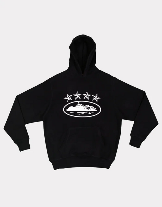 4Starz Hoodie Black By Corteiz