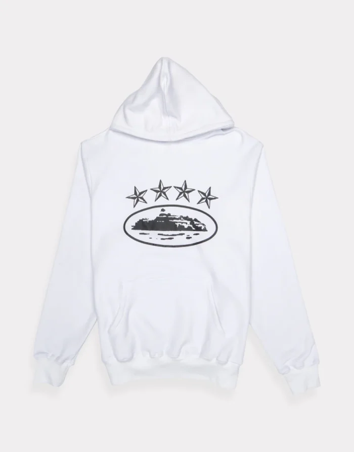 4Starz  Hoodie White By Corteiz