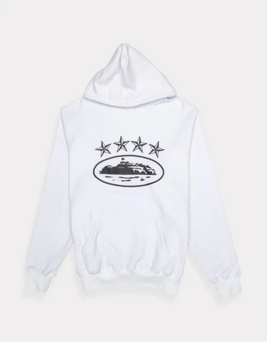 4Starz  Hoodie White By Corteiz