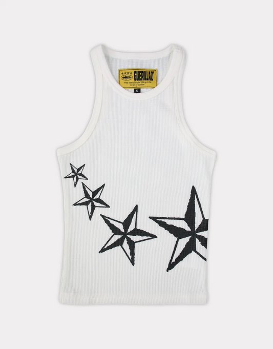 4Starz Motion Womens Tank Top White By Corteiz