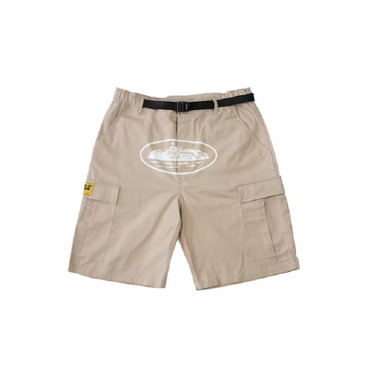 Cargo Shorts Beige By Corteiz