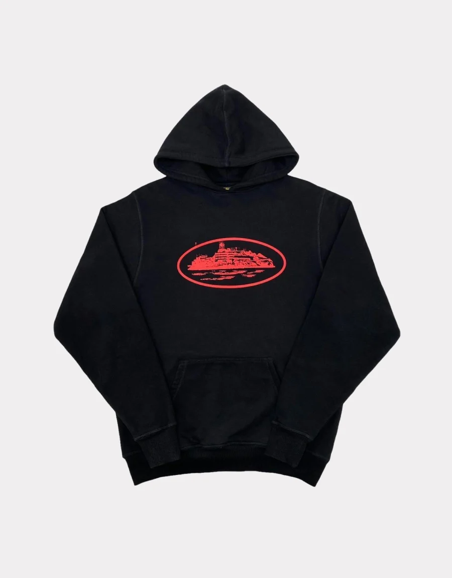 OGHoodie Black/Red By Corteiz