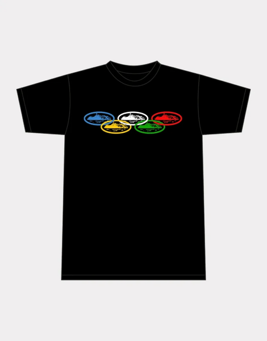 Olympic T-shirt Black By Corteiz
