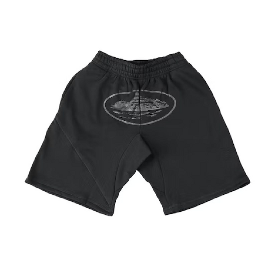 OG Shorts Triple Black By Corteiz