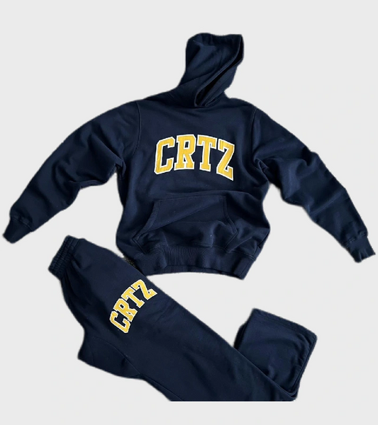 Black Shain Tracksuit by Corteiz