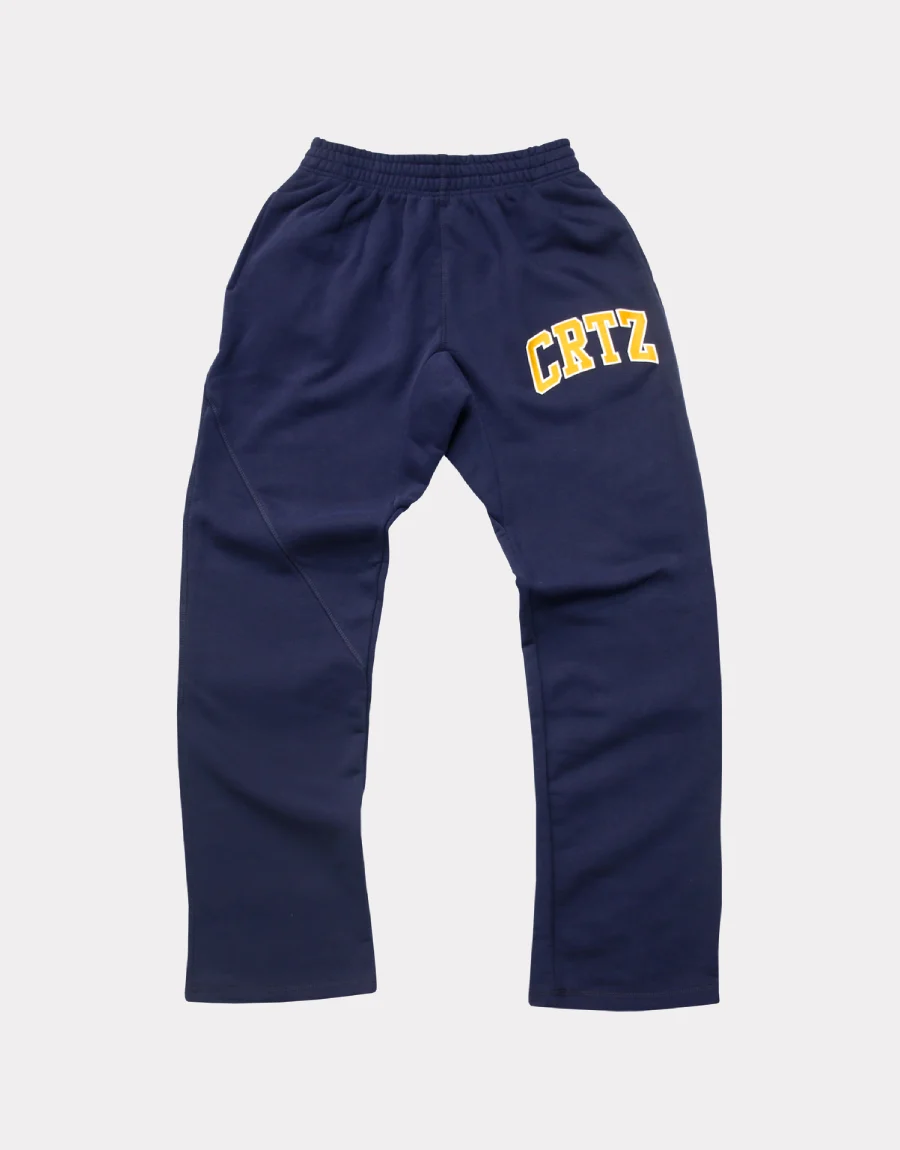 Crtz Dropout Joggers Navy by Corteiz