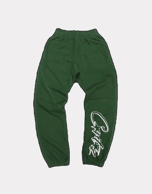 Dropout Joggers Green by Corteiz