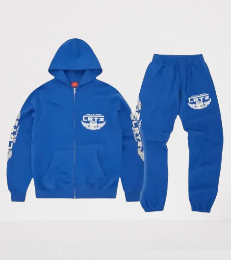 Gasolina Royal Blue Tracksuit by Corteiz