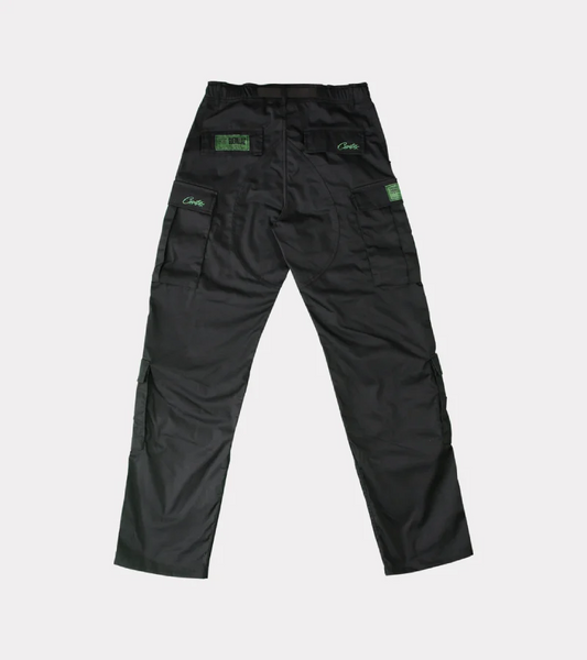 Guerillaz Cargos Black/Green By Cortiez