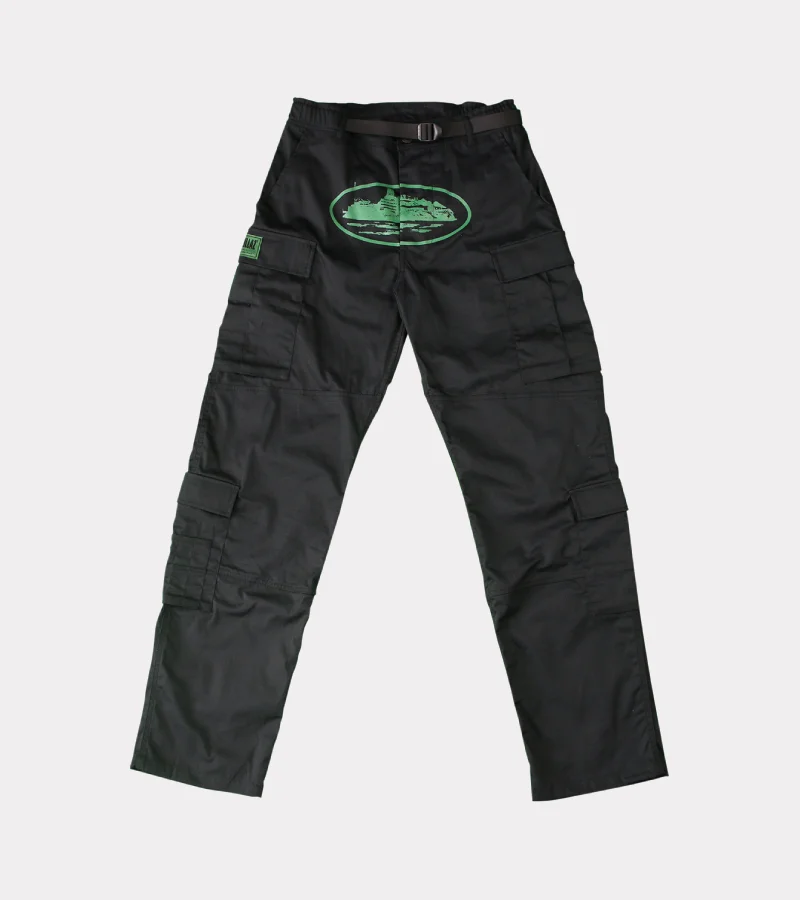Guerillaz Cargos Black/Green By Cortiez