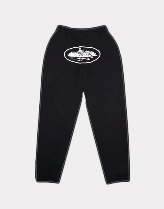 OG Alcatraz Joggers Black by Corteiz