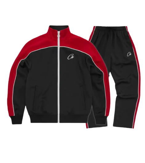 Shotta Tracksuit Black by Corteiz