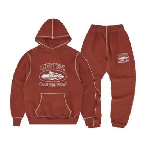 Superior Tracksuit Rust by Corteiz