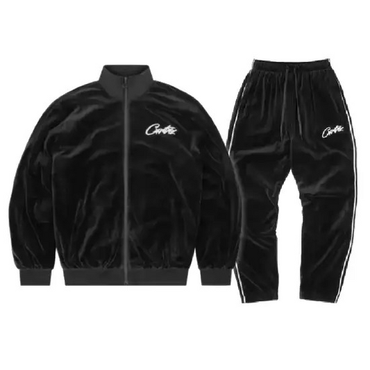 VVS Tracksuit Black by Corteiz